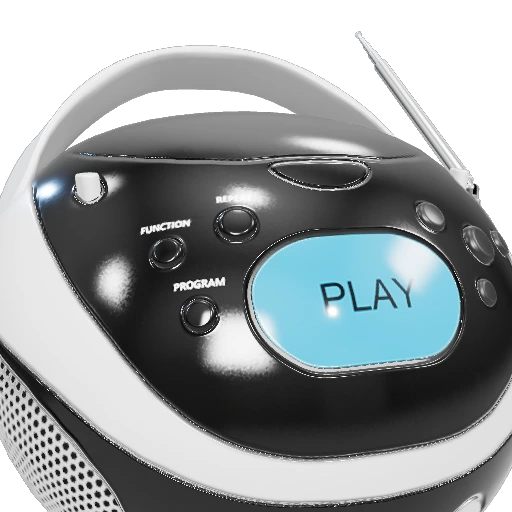 Retro Cyber BoomBox