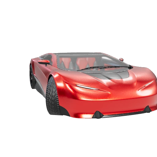 Aerodynamic Concept Supercar