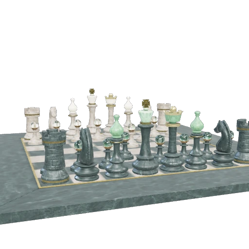 Crystal Chess Set