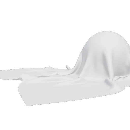 Simulated Satin Cloth Drapery