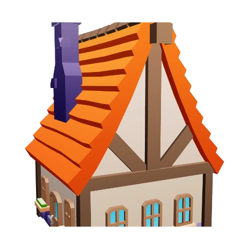 Half-Timber Fantasy Cottage