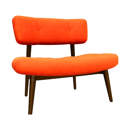Velvet Lounge Armchair