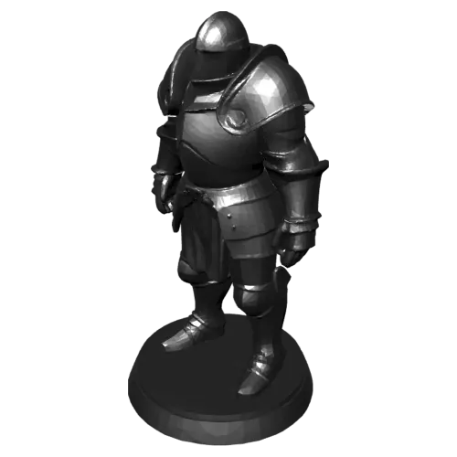 Knight In Golden Armor