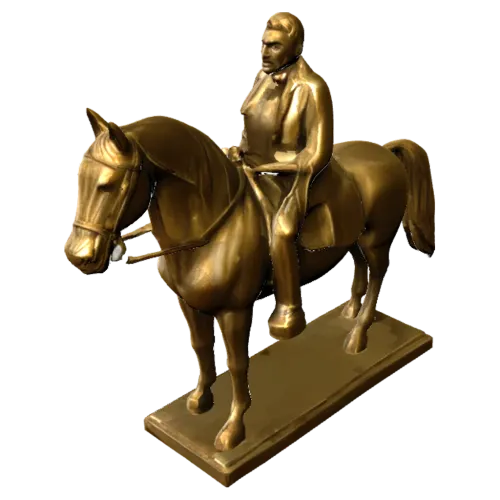 Lincoln Equestrian Statue