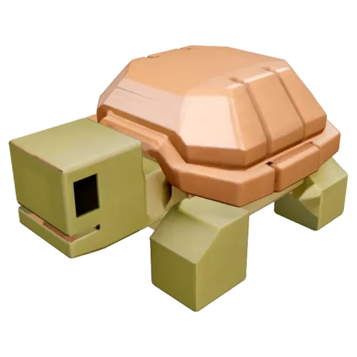 Tiny Turtle Pet Format OBJ Tris